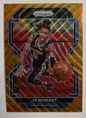 Ja Morant [Orange Wave] #194 Basketball Cards 2021 Panini Prizm Prices