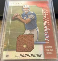 Joey Harrington [Mirror Red Jersey] Football Cards 2002 Leaf Certified Prices