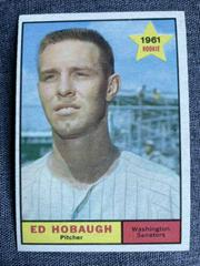 Ed Hobaugh #129 Baseball Cards 1961 Topps Prices