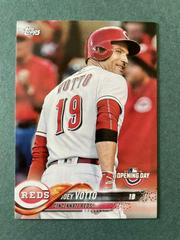 Joey Votto [Back of Jersey] #139 Baseball Cards 2018 Topps Opening Day Prices