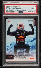 Max Verstappen [Blue] #9 Racing Cards 2021 Topps Now Formula 1 Prices