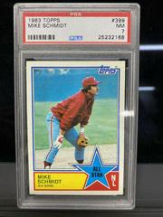 Mike Schmidt #399 Baseball Cards 1983 Topps Prices