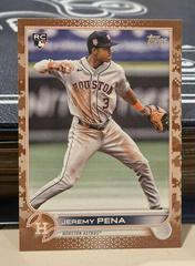 Jeremy Pena [Memorial Day Camo] #US253 Baseball Cards 2022 Topps Update Prices