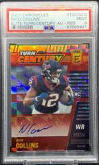Nico Collins [Red] #TOC-NCO Football Cards 2021 Panini Chronicles Turn of the Century Autographs Prices