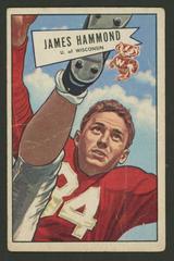 James Hammond #69 Football Cards 1952 Bowman Large Prices
