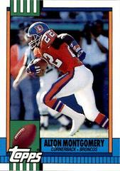 Alton Montgomery Football Cards 1990 Topps Traded Prices