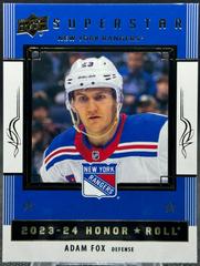 Adam Fox #HR-5 Hockey Cards 2023 Upper Deck Honor Roll Prices