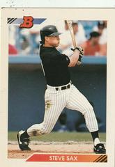 Steve Sax #469 Baseball Cards 1992 Bowman Prices