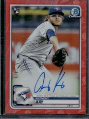 Anthony Kay [Red Refractor] #CRAAK Baseball Cards 2020 Bowman Chrome Rookie Autographs Prices