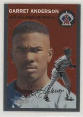 Garret Anderson #THC21 Baseball Cards 2003 Topps Heritage Chrome Prices