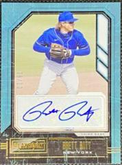 Brett Baty [Gold] #PA-BB Baseball Cards 2021 Panini Chronicles Playbook Autographs Prices