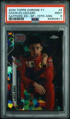Charles Leclerc [Sapphire SP Variation 70th Anniversary] #4 Racing Cards 2020 Topps Chrome Formula 1 Prices