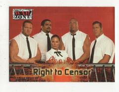 Right To Censor #62 Wrestling Cards 2001 Fleer WWF Raw Is War Prices