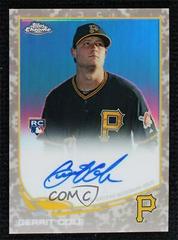 Gerrit Cole [Camo Refractor] #GC Baseball Cards 2013 Topps Chrome Rookie Autograph Prices