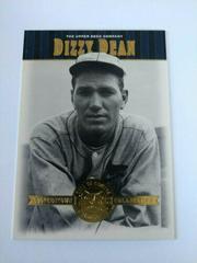 Dizzy Dean #7 Baseball Cards 2001 Upper Deck Hall of Famers Prices