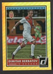 Dimitar Berbatov [Red Soccer Ball] #17 Soccer Cards 2015 Panini Donruss Prices
