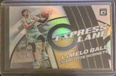 LaMelo Ball [Holo] #16 Basketball Cards 2021 Panini Donruss Optic Express Lane Prices