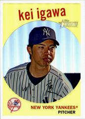 Kei Igawa [Refractor] #C108 Baseball Cards 2008 Topps Heritage Chrome Prices