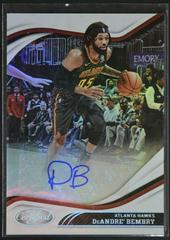 DeAndre' Bembry #CS-DAB Basketball Cards 2020 Panini Certified Signatures Prices