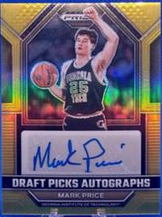 Mark Price [Gold] Basketball Cards 2023 Panini Prizm Draft Picks Autographs Prices