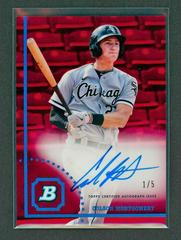 Colson Montgomery [Red] Baseball Cards 2022 Bowman Heritage Chrome Prospect Autographs Prices