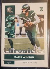Zach Wilson Football Cards 2021 Panini Chronicles Prices