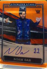 Noam Dar [Orange] Wrestling Cards 2022 Panini Impeccable WWE Stainless Stars Autographs Prices