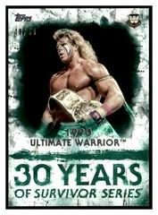 Ultimate Warrior [Green] #SS-3 Wrestling Cards 2018 Topps WWE Undisputed 30 Years of Survivor Series Prices