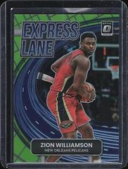 Zion Williamson [Lime Green] #9 Basketball Cards 2022 Panini Donruss Optic Express Lane Prices
