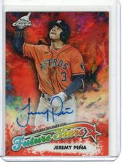 Jeremy Pena [Orange] #FSA-JP Baseball Cards 2023 Topps Chrome Future Stars Autographs Prices