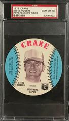 Steve Rogers Baseball Cards 1976 Crane Potato Chips Discs Prices