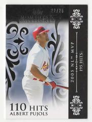 Albert Pujols [Black] Baseball Cards 2008 Topps Moments & Milestones Prices