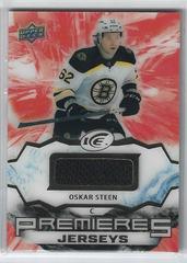 Oskar Steen [Jersey] #IPA-OS Hockey Cards 2021 Upper Deck Ice Premieres Prices
