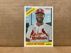 Jason Heyward [Red Ink] #JHE Baseball Cards 2015 Topps Heritage Real One Autographs Prices