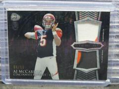 AJ McCarron [Pulsar Refractor] Football Cards 2014 Bowman Sterling Prices