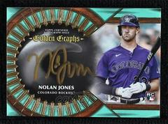 Nolan Jones [Aqua Autograph] #FSA-NJ Baseball Cards 2023 Topps Five Star Prices