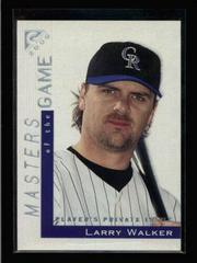 Larry Walker [Player's Private Issue] #119 Baseball Cards 2000 Topps Gallery Prices