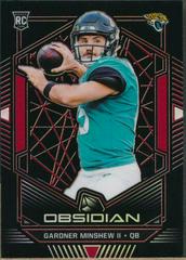 Gardner Minshew II [Electric Etch Red] #164 Football Cards 2019 Panini Obsidian Prices