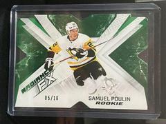 Samuel Poulin [Green] #RFX-94 Hockey Cards 2022 SPx Radiance FX Prices