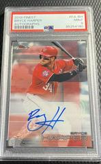 Bryce Harper #FA-BH Baseball Cards 2016 Topps Finest Autographs Prices