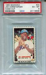 Joe Christopher [Hand Cut] #20 Baseball Cards 1965 Bazooka Prices