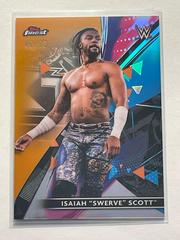 Isaiah 'Swerve' Scott [Orange] Wrestling Cards 2021 Topps Finest WWE Prices