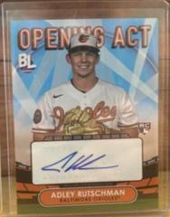Adley Rutschman [Orange] Baseball Cards 2023 Topps Big League Opening Act Autographs Prices