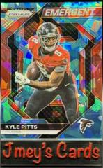 Kyle Pitts [Green Ice] #H-13 Football Cards 2023 Panini Prizm Emergent Prices