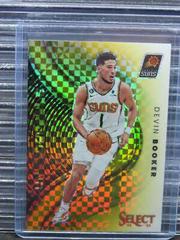 Devin Booker [Gold] #17 Basketball Cards 2022 Panini Select Unstoppable Prices