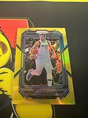 Luka Doncic [Gold] Basketball Cards 2022 Panini Prizm Prices
