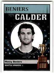 Matty Beniers #CC-1 Hockey Cards 2022 Upper Deck Calder Candidates Prices