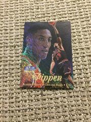 Scottie Pippen [Row 1] Basketball Cards 1997 Flair Showcase Prices