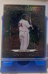 David Ortiz [Green] #4 Baseball Cards 2023 Panini Chronicles Obsidian Prices