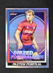 Paxton Pomykal Soccer Cards 2022 Finest MLS Prized Footballers Prices